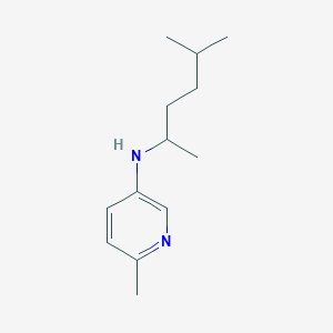 6-Methyl-N-(5-methylhexan-2-yl)pyridin-3-amine