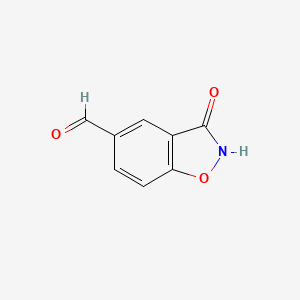 3-Hydroxy-1,2-benzoxazole-5-carbaldehyde