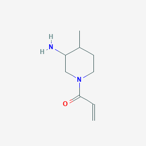 1-(3-Amino-4-methylpiperidin-1-yl)prop-2-en-1-one