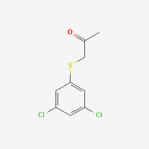 1-[(3,5-Dichlorophenyl)sulfanyl]propan-2-one