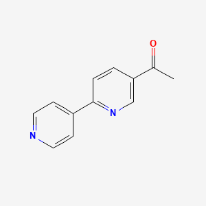molecular formula C12H10N2O B1323180 1-(2,4'-Bipyridin-5-yl)ethanone CAS No. 1217014-69-1