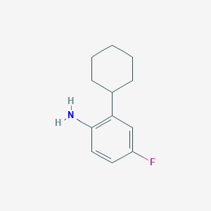 2-Cyclohexyl-4-fluoroaniline