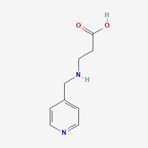 3-[(Pyridin-4-ylmethyl)amino]propanoic acid