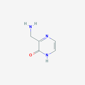 3-(Aminomethyl)pyrazin-2-ol