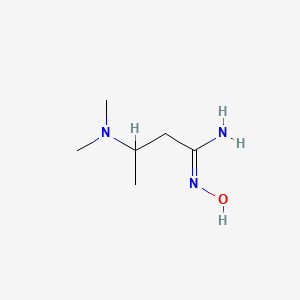 3-(dimethylamino)-N'-hydroxybutanimidamide