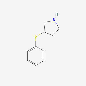 3-(Phenylsulfanyl)pyrrolidine