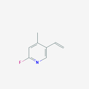 5-Ethenyl-2-fluoro-4-methylpyridine