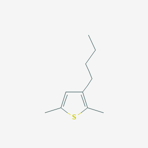 molecular formula C10H16S B1323221 3-丁基-2,5-二甲基噻吩 CAS No. 98837-51-5
