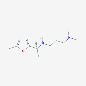 [3-(Dimethylamino)propyl][1-(5-methylfuran-2-YL)ethyl]amine