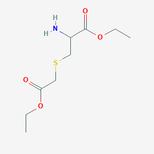 Ethyl 2-amino-3-[(2-ethoxy-2-oxoethyl)sulfanyl]propanoate