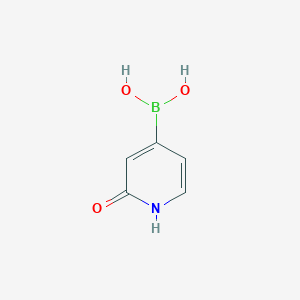 molecular formula C5H6BNO3 B1323228 (2-羟基吡啶-4-基)硼酸 CAS No. 902148-83-8