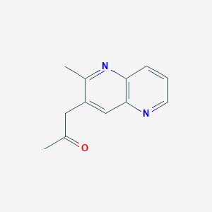 1-(2-Methyl-1,5-naphthyridin-3-yl)propan-2-one