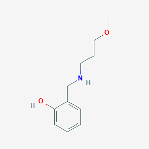 2-{[(3-Methoxypropyl)amino]methyl}phenol