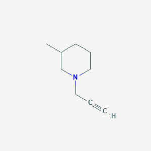 3-Methyl-1-(prop-2-yn-1-yl)piperidine