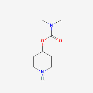 Piperidin-4-yl dimethylcarbamate