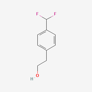 2-[4-(Difluoromethyl)phenyl]ethan-1-ol