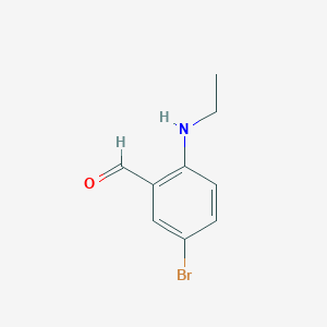 5-Bromo-2-(ethylamino)benzaldehyde