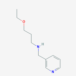 (3-Ethoxypropyl)(pyridin-3-ylmethyl)amine