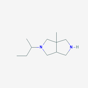 2-(Butan-2-yl)-3a-methyl-octahydropyrrolo[3,4-c]pyrrole