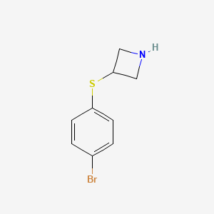 3-[(4-Bromophenyl)sulfanyl]azetidine