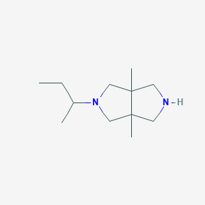 2-(Butan-2-yl)-3a,6a-dimethyl-octahydropyrrolo[3,4-c]pyrrole