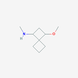 3-Methoxy-N-methylspiro[3.3]heptan-1-amine