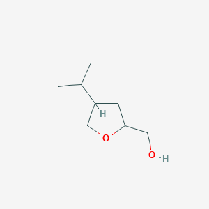 [4-(Propan-2-yl)oxolan-2-yl]methanol