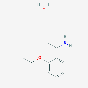 1-(2-Ethoxyphenyl)propan-1-amine hydrate