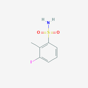 3-Iodo-2-methylbenzene-1-sulfonamide