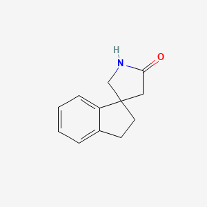 2,3-Dihydrospiro[indene-1,3'-pyrrolidine]-5'-one