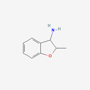 2-Methyl-2,3-dihydro-1-benzofuran-3-amine