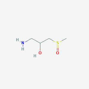 1-Amino-3-methanesulfinylpropan-2-ol