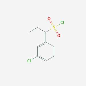 1-(3-Chlorophenyl)propane-1-sulfonyl chloride