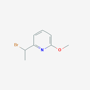 2-(1-Bromoethyl)-6-methoxypyridine