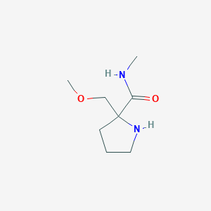 2-(Methoxymethyl)-N-methylpyrrolidine-2-carboxamide