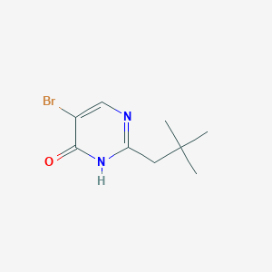 5-Bromo-2-(2,2-dimethylpropyl)-3,4-dihydropyrimidin-4-one