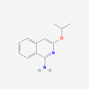 3-(Propan-2-yloxy)isoquinolin-1-amine