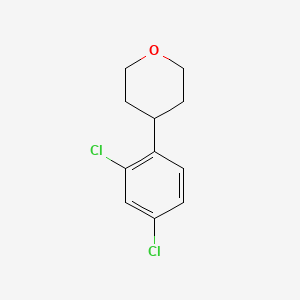 4-(2,4-Dichlorophenyl)oxane