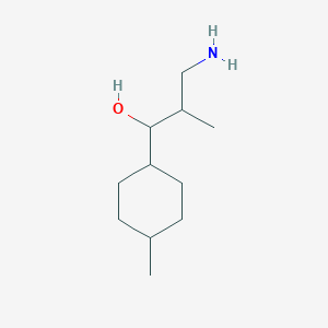 3-Amino-2-methyl-1-(4-methylcyclohexyl)propan-1-ol