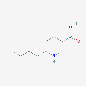 6-Butylpiperidine-3-carboxylic acid