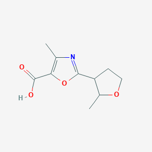 4-Methyl-2-(2-methyltetrahydrofuran-3-yl)oxazole-5-carboxylic acid