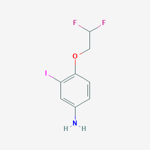 4-(2,2-Difluoroethoxy)-3-iodoaniline