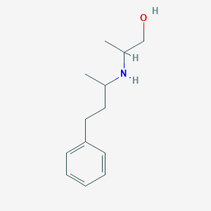 2-[(4-Phenylbutan-2-yl)amino]propan-1-ol