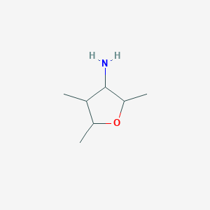 2,4,5-Trimethyloxolan-3-amine