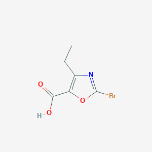 2-Bromo-4-ethyl-1,3-oxazole-5-carboxylic acid