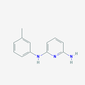 2-N-(3-Methylphenyl)pyridine-2,6-diamine