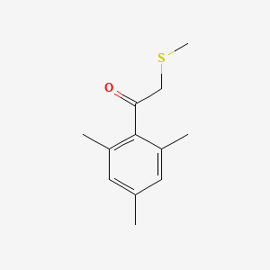 2-(Methylsulfanyl)-1-(2,4,6-trimethylphenyl)ethan-1-one