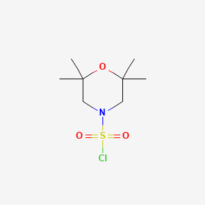 2,2,6,6-Tetramethylmorpholine-4-sulfonyl chloride