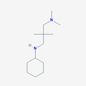 [3-(Cyclohexylamino)-2,2-dimethylpropyl]dimethylamine