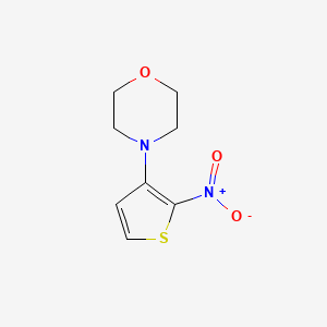 4-(2-Nitrothiophen-3-yl)morpholine